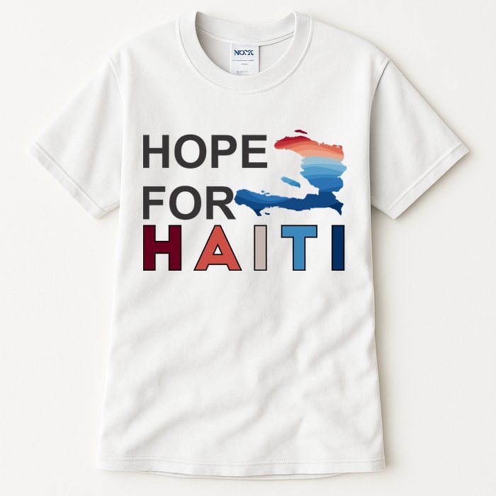 Hope For Haiti Earthquake Relief Tall T-Shirt