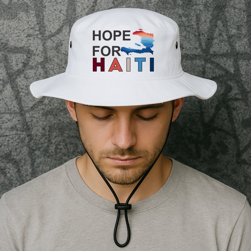 Hope For Haiti Earthquake Relief Bucket Hat