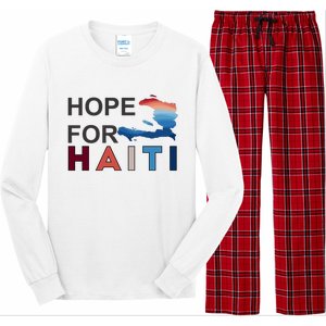 Hope For Haiti Earthquake Relief Long Sleeve Pajama Set