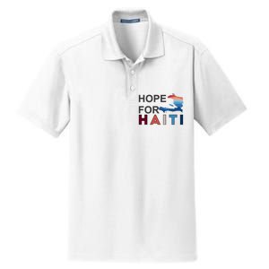 Hope For Haiti Earthquake Relief Dry Zone Grid Polo