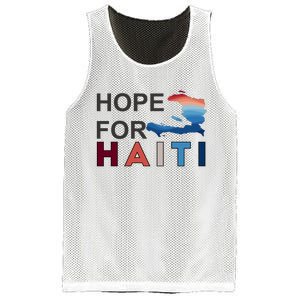 Hope For Haiti Earthquake Relief Mesh Reversible Basketball Jersey Tank