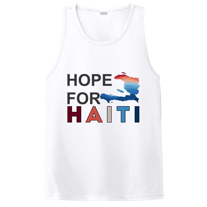 Hope For Haiti Earthquake Relief PosiCharge Competitor Tank
