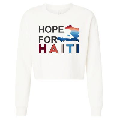 Hope For Haiti Earthquake Relief Cropped Pullover Crew