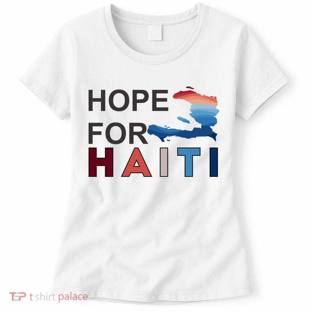 Hope For Haiti Earthquake Relief Womens T-Shirt