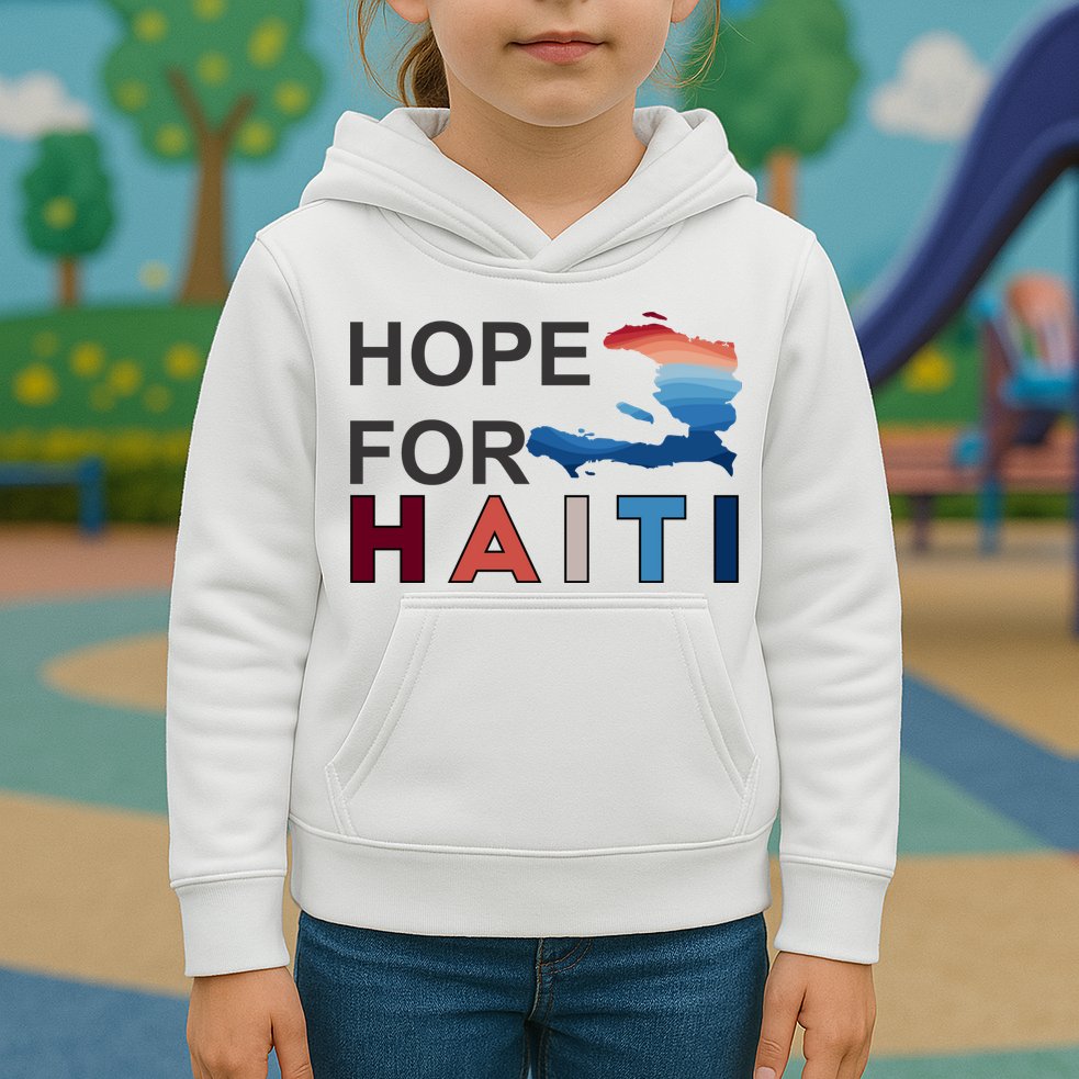 Hope For Haiti Earthquake Relief Kids Hoodie
