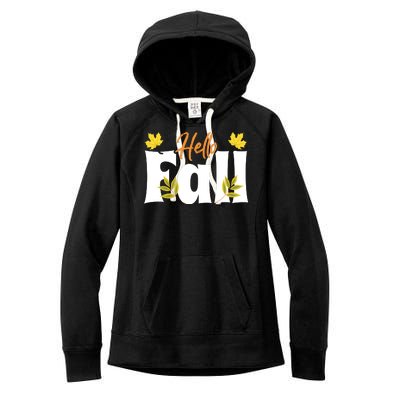 Hello Fall Women's Fleece Hoodie