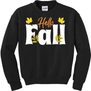 Hello Fall Kids Sweatshirt