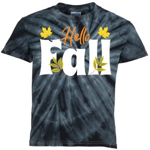 Hello Fall Kids Tie-Dye T-Shirt