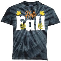 Hello Fall Kids Tie-Dye T-Shirt