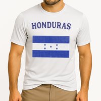 Honduras Flag Cooling Performance Crew T-Shirt