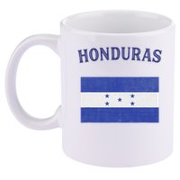 Honduras Flag 11oz C Handle Ceramic Mug