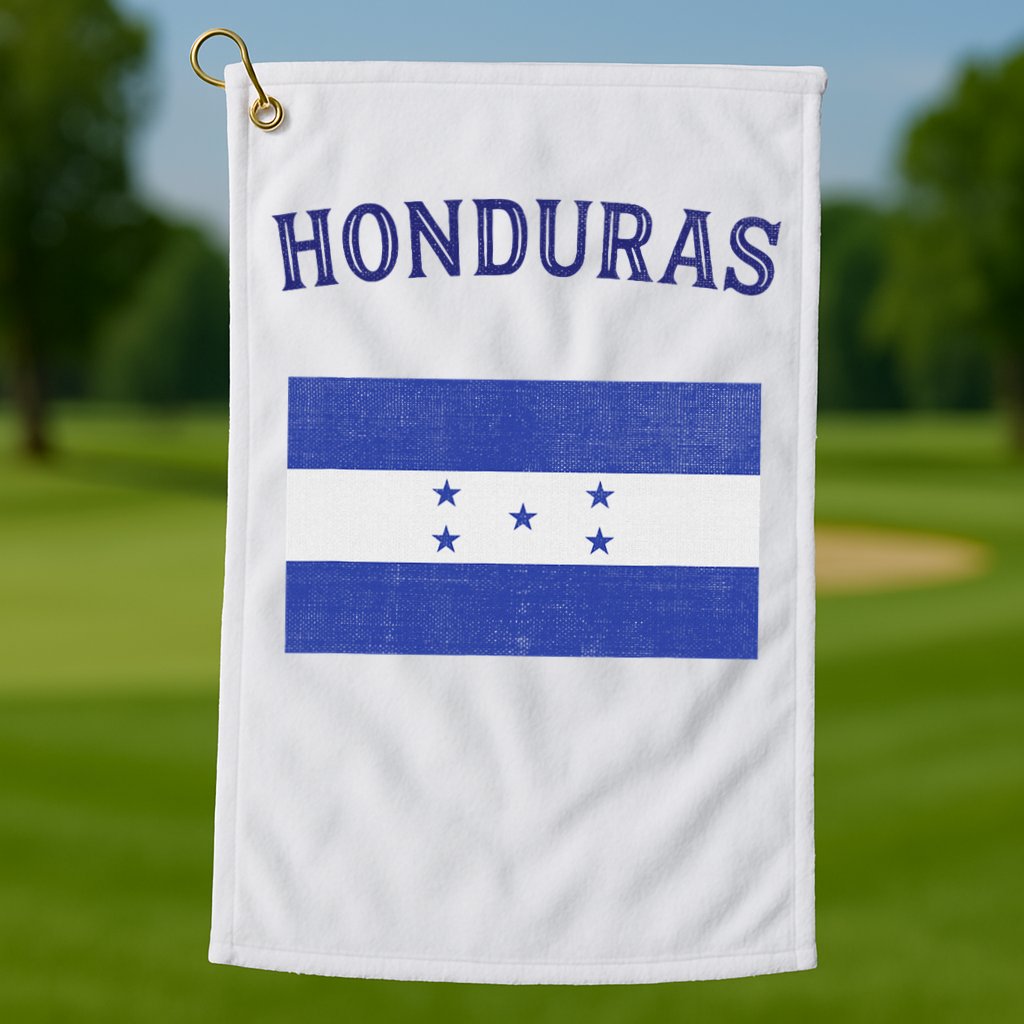 Honduras Flag Golf Towel