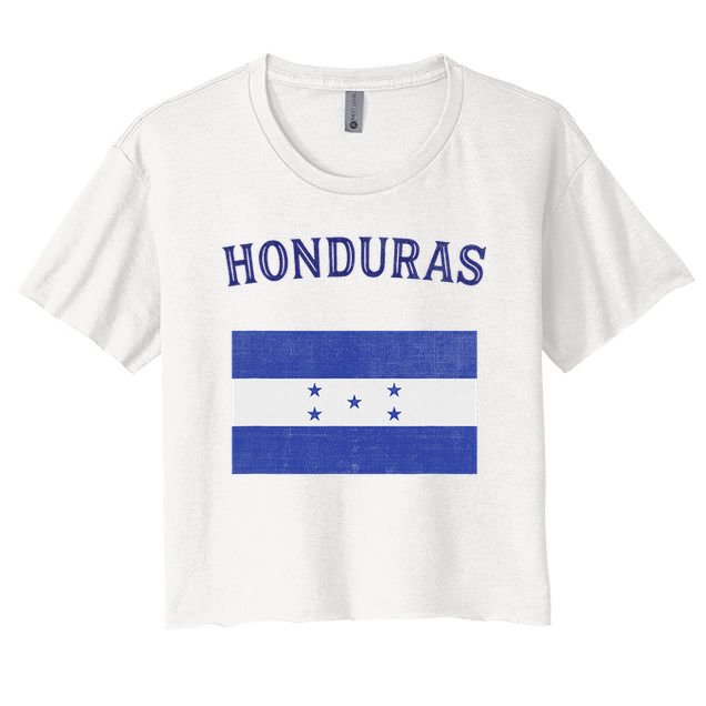 Honduras Flag Crop Top