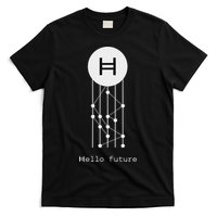 Hello Future Hbar Hedera Hashgraph Solana Kaspa Xrp Crypto T-Shirt