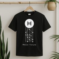 Hello Future Hbar Hedera Hashgraph Solana Kaspa Xrp Crypto T-Shirt