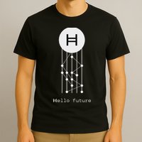 Hello Future Hbar Hedera Hashgraph Solana Kaspa Xrp Crypto T-Shirt