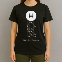 Hello Future Hbar Hedera Hashgraph Solana Kaspa Xrp Crypto T-Shirt