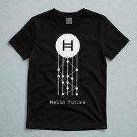 Hello Future Hbar Hedera Hashgraph Solana Kaspa Xrp Crypto T-Shirt