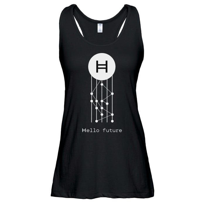 Hello Future Hbar Hedera Hashgraph Solana Kaspa Xrp Crypto Ladies Essential Flowy Tank