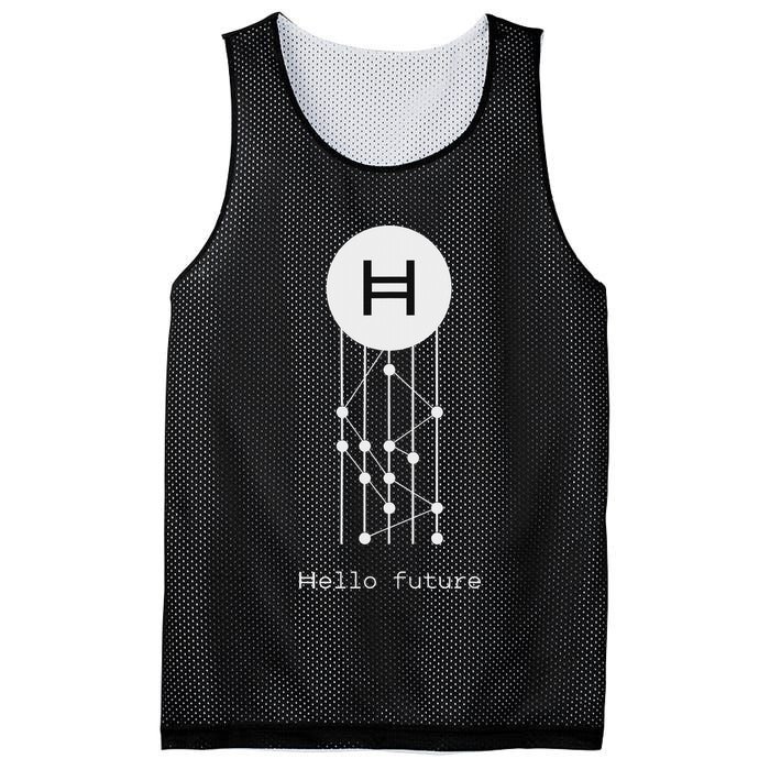 Hello Future Hbar Hedera Hashgraph Solana Kaspa Xrp Crypto Mesh Reversible Basketball Jersey Tank