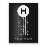 Hello Future Hbar Hedera Hashgraph Solana Kaspa Xrp Crypto Poster