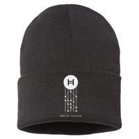 Hello Future Hbar Hedera Hashgraph Solana Kaspa Xrp Crypto Sustainable Knit Beanie