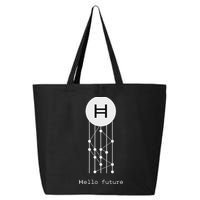 Hello Future Hbar Hedera Hashgraph Solana Kaspa Xrp Crypto 25L Jumbo Tote