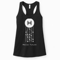 Hello Future Hbar Hedera Hashgraph Solana Kaspa Xrp Crypto Womens Tank Top