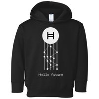 Hello Future Hbar Hedera Hashgraph Solana Kaspa Xrp Crypto Toddler Hoodie
