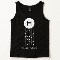 Hello Future Hbar Hedera Hashgraph Solana Kaspa Xrp Crypto Tank Top