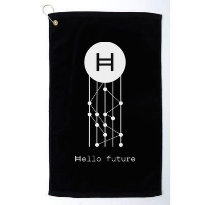 Hello Future Hbar Hedera Hashgraph Solana Kaspa Xrp Crypto Golf Towel