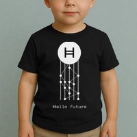 Hello Future Hbar Hedera Hashgraph Solana Kaspa Xrp Crypto Toddler T-Shirt