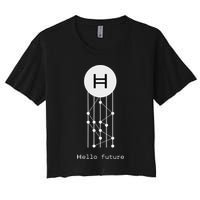 Hello Future Hbar Hedera Hashgraph Solana Kaspa Xrp Crypto Crop Top