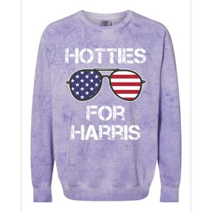 Hotties For Harris Meaningful Gift Colorblast Crewneck Sweatshirt