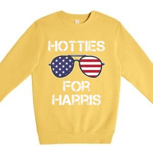 Hotties For Harris Meaningful Gift Premium Crewneck Sweatshirt