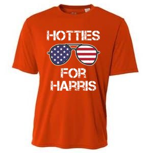 Hotties For Harris Meaningful Gift Cooling Performance Crew T-Shirt