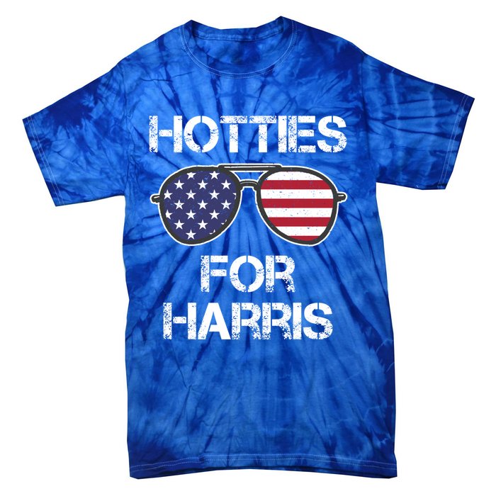 Hotties For Harris Meaningful Gift Tie-Dye T-Shirt