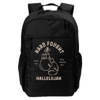 Hard Fought Heartfelt Been Through Hell Hallelujah Backpack