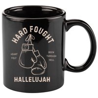 Hard Fought Heartfelt Been Through Hell Hallelujah 11oz C Handle Ceramic Mug