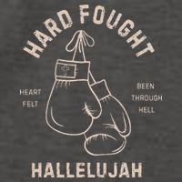 Hard Fought Heartfelt Been Through Hell Hallelujah Vector Backpack