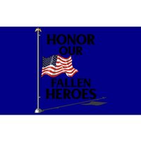 Honor Fallen Heroes / Military Honor Memorial American Flag Cute Gift Bumper Sticker