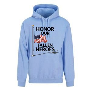 Honor Fallen Heroes / Military Honor Memorial American Flag Cute Gift Unisex Surf Hoodie