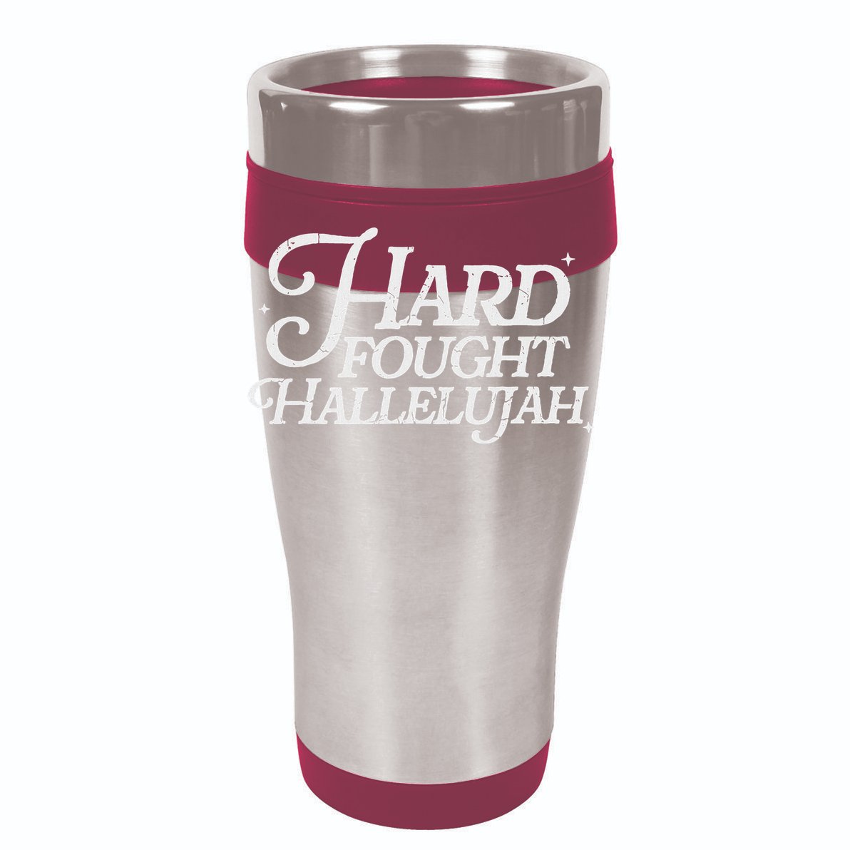 Hard Fought Hallelujah Bible Verse Christian Jesus Womens T-Shirt