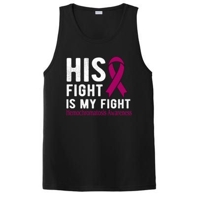 His Fight Is My Fight Hemochromatosis Gift PosiCharge Competitor Tank