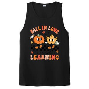 Halloween Fall In Love With Learning Thanksgiving Teacher PosiCharge Competitor Tank