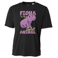 Hippo Fiona Is My Spirit Animal Funny Cooling Performance Crew T-Shirt