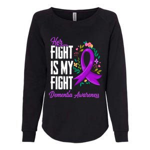 Her Fight Is My Fight Detia Awareness Gift Womens California Wash Sweatshirt