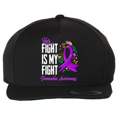 Her Fight Is My Fight Detia Awareness Gift Wool Snapback Cap