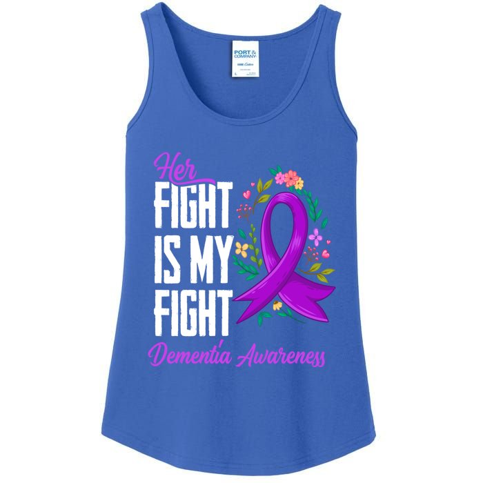 Her Fight Is My Fight Detia Awareness Gift Ladies Essential Tank