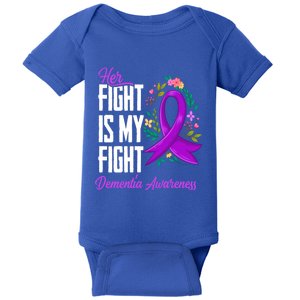 Her Fight Is My Fight Detia Awareness Gift Baby Bodysuit